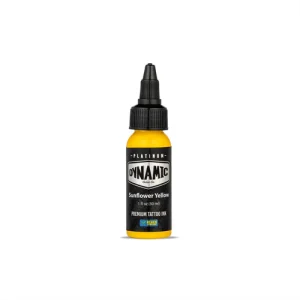 Sunflower Yellow 1 Oz Dynamic Platinum Pigmento Tattoo